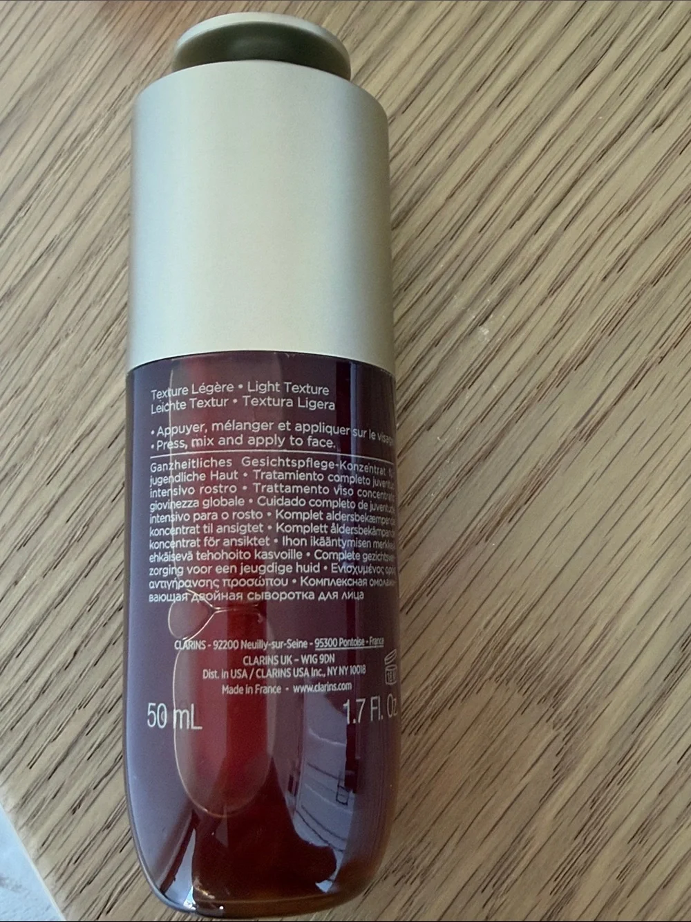 CLARINS DOUBLE SERUM LIGHT 1.7oz